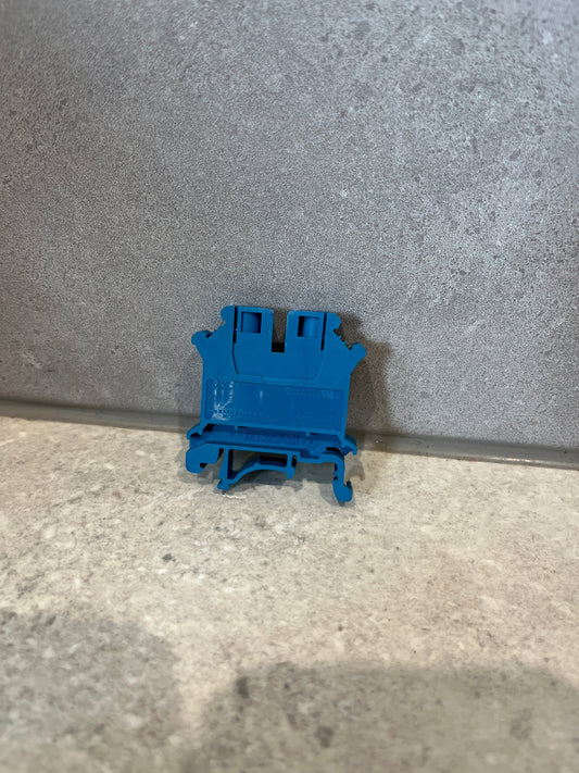 Phoenix Contact 3004977 UK 6 N BU Series Blue, 0.2 → 6mm2, Single-Level, Screw Termination, ATEX