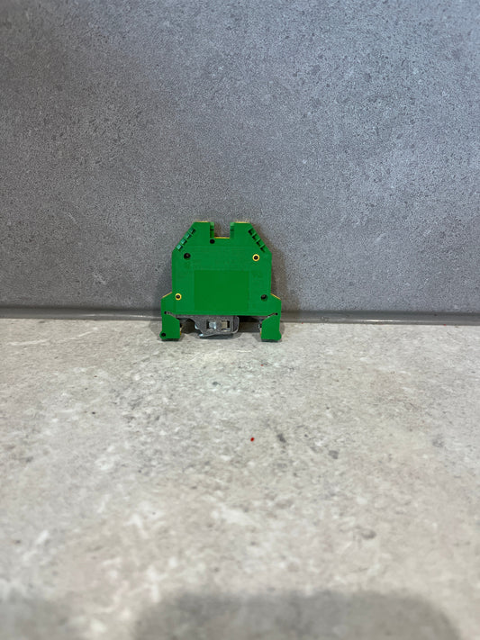 Wieland 57.504.9055.0 WK Series Green/Yellow, Single-Level, Screw Termination
