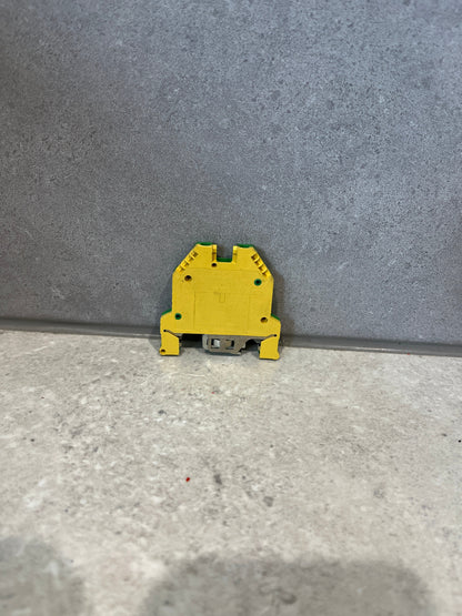 Wieland 57.504.9055.0 WK Series Green/Yellow, Single-Level, Screw Termination