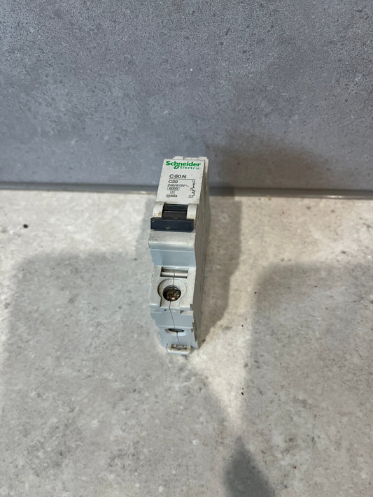 Schneider Electric C60N C20 20A 1 Phase 1 Pole MCB Circuit Breaker