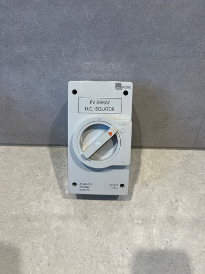 NHP NHP NL432PV | Enclosed DC Isolating Switch 32A 1500V IP66 | 4 Pole