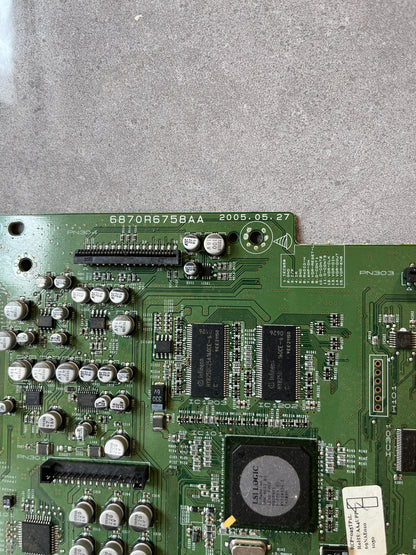 PHILLIPS DVD Recorder DVDR3320V/05 Processor PCB MAIN 6870R6758AA