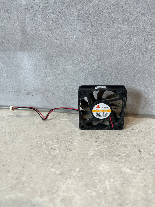 Y.S.TECH 6015 FD126015LB DC12V 0.14A 6CM silent cooling fan