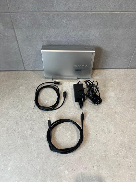 Sony DRX-820UL-T 16x DVDRW Multi-Format Drive with power adapter and USB