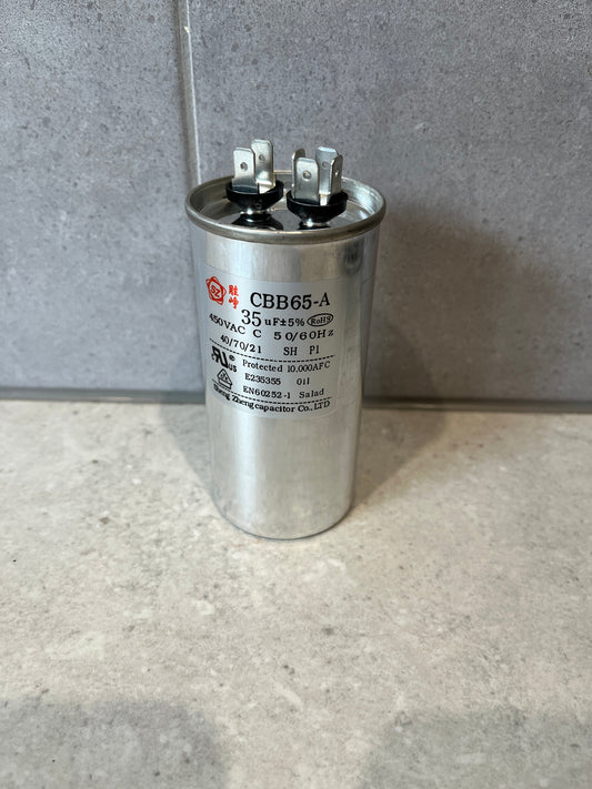 Capacitor AC 450V 35uF 50/60Hz Air Conditioner Motor Run CBB65A