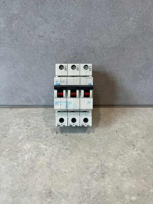 NHP Terasaki 3 Phase MCB 63A