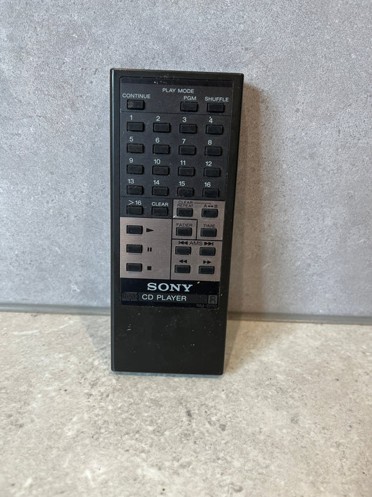 SONY CD PLayer Remote to suit SONY CDP-XE500
