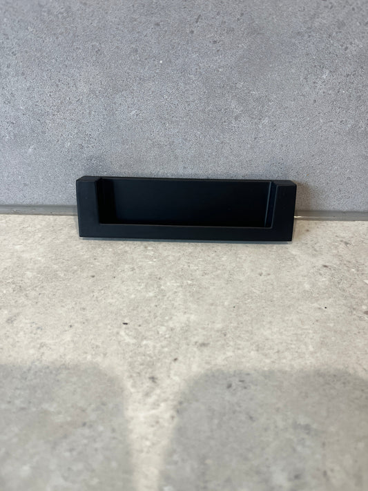 Black Recessed Drawer Pull