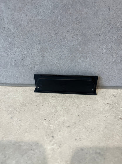 Black Recessed Drawer Pull
