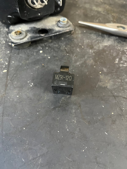 MZ91-12 ohm PTC Start Relay. B42-120 replacement for fridge or freezer