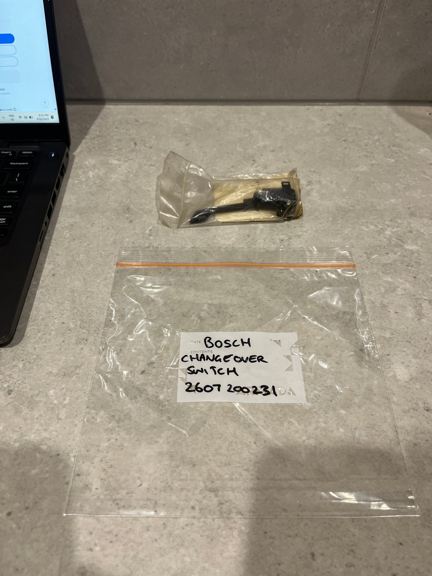 New Genuine Bosch 2607200231 Change-Over Switch