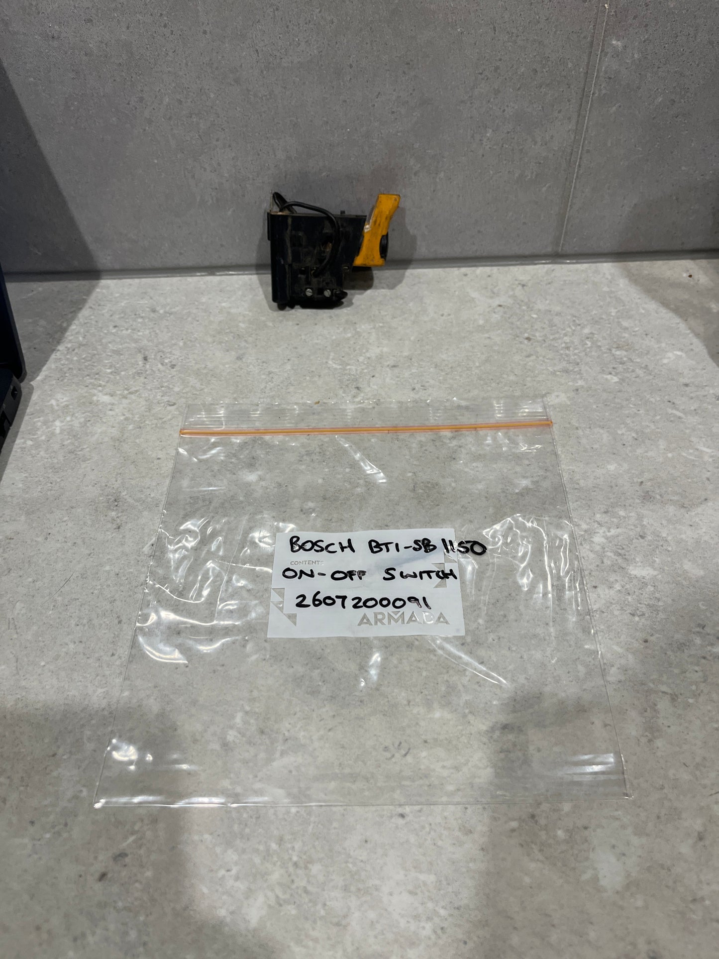 BOSCH 2607200209 SWITCH for Bosch PBH 200 RF, GBM 13-2 RE, GBM 10-2RE, CSB500-RL