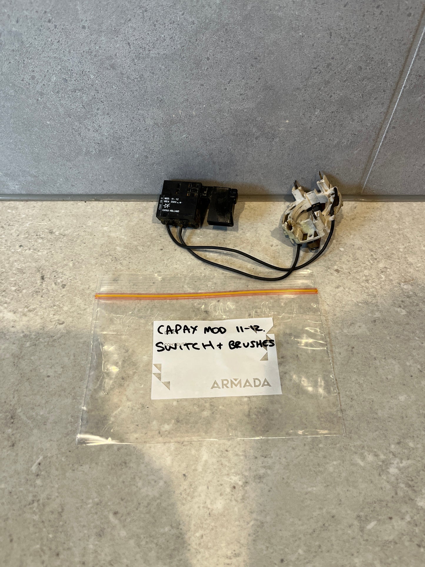 CAPAX MOD 11-12 Trigger Switch + Brushes