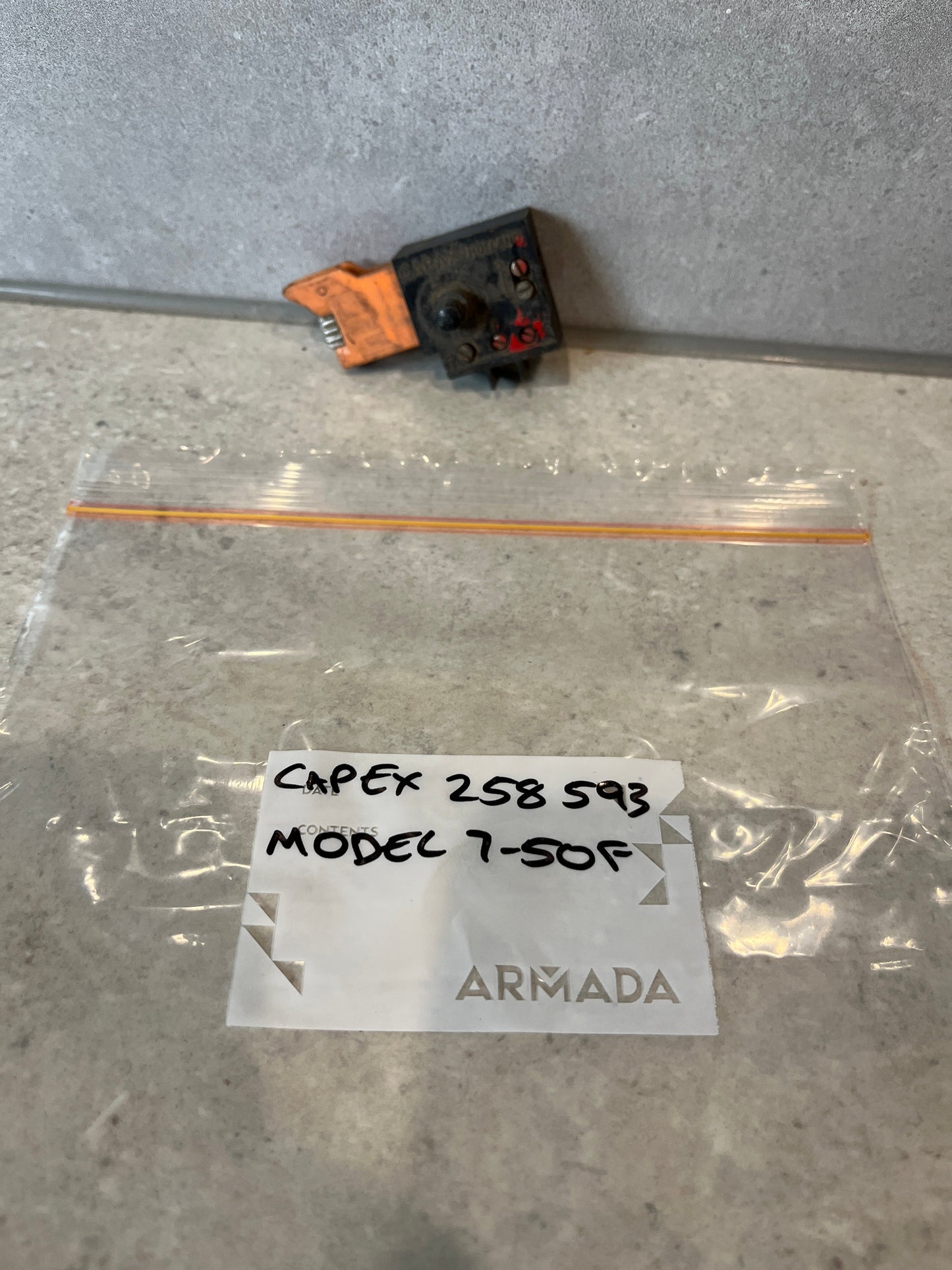 CAPAX 7-50F Switch Trigger