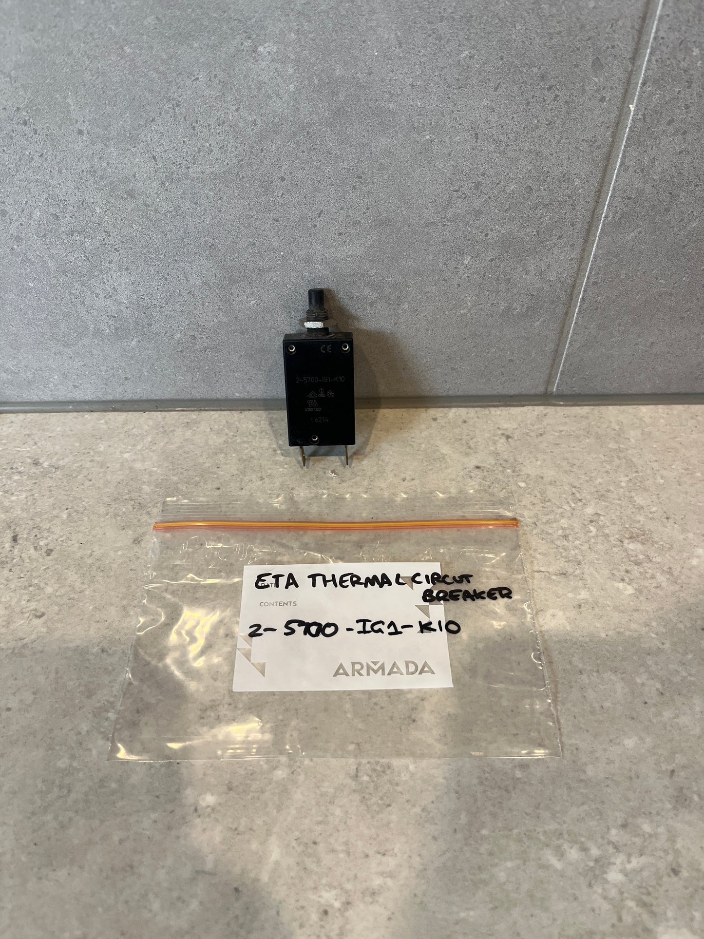 E-T-A 2-5700-IG1-K10-22A, Thermal Circuit Breaker