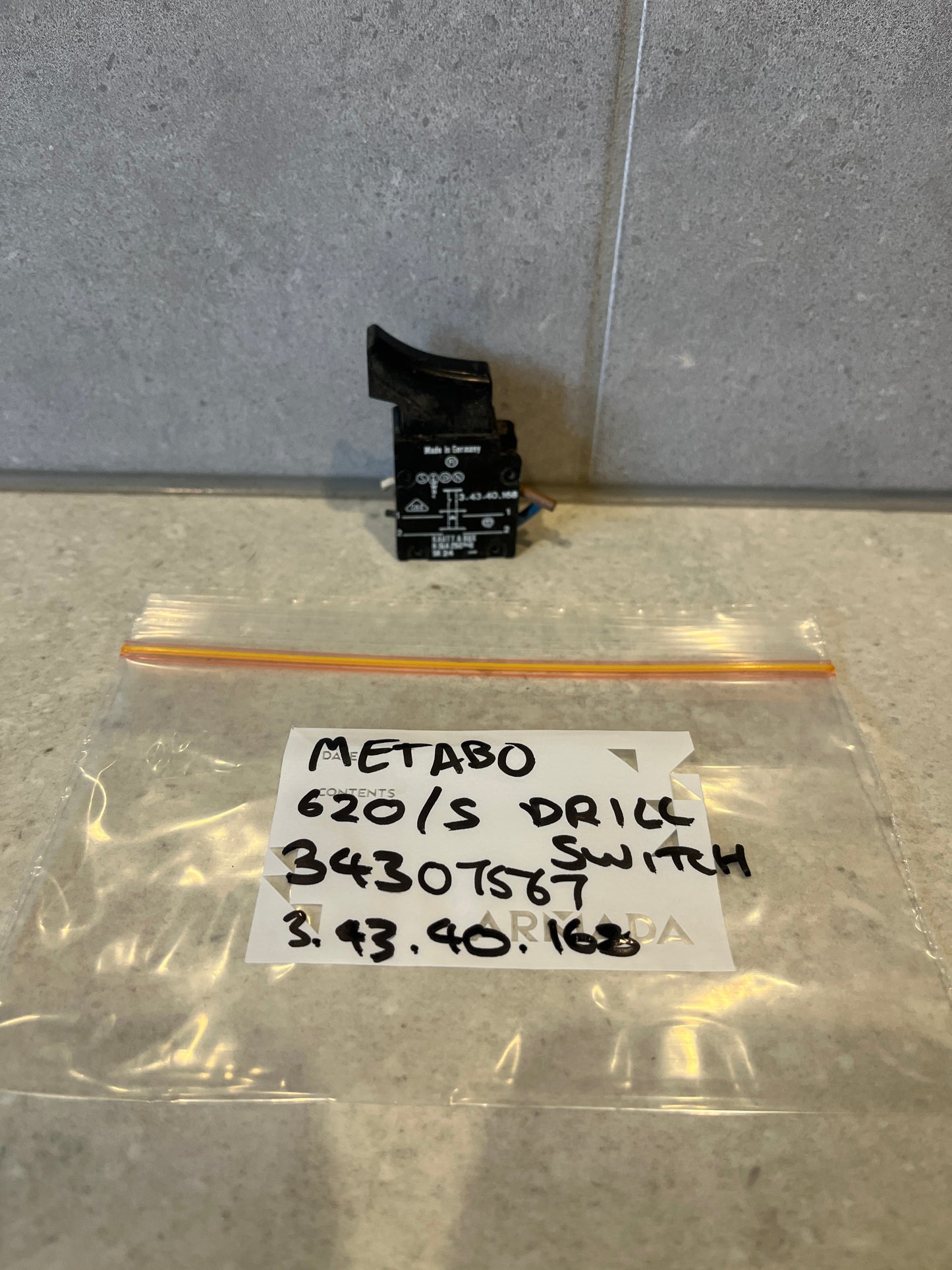 Metabo 34340168 Drill Switch