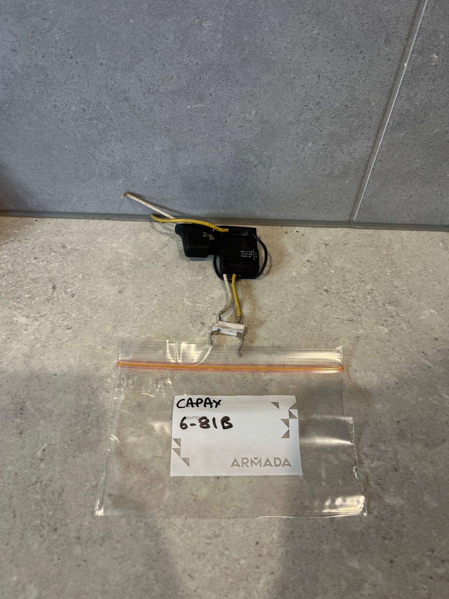 Capax 6-81B Power Tool Switch