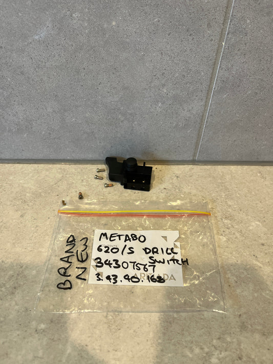 Metabo 34307567 3.43.40.168 Brand New Switch 620S Drill