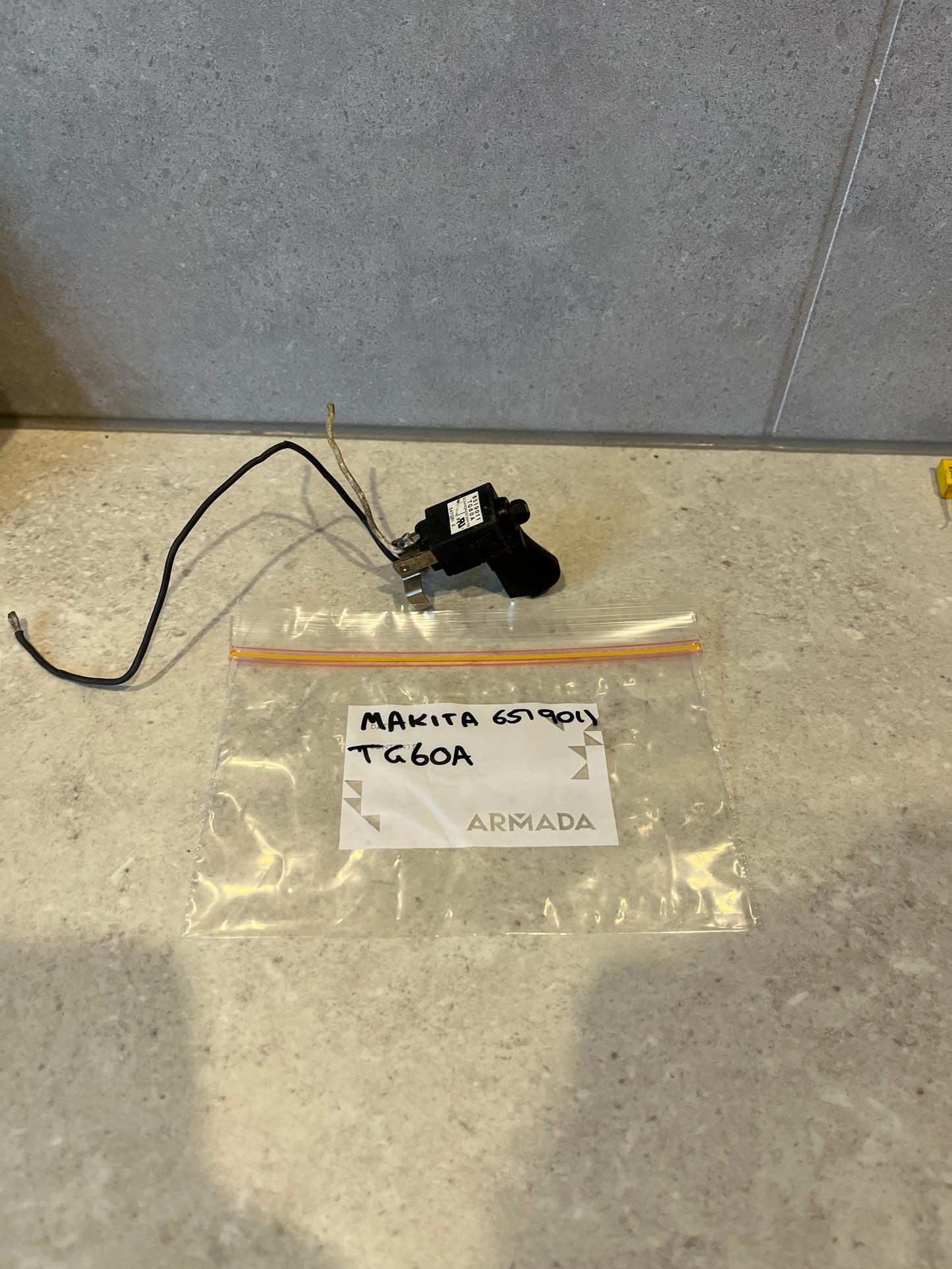 Makita 531043-6 OEM Replacement Switch TG60A 6519011