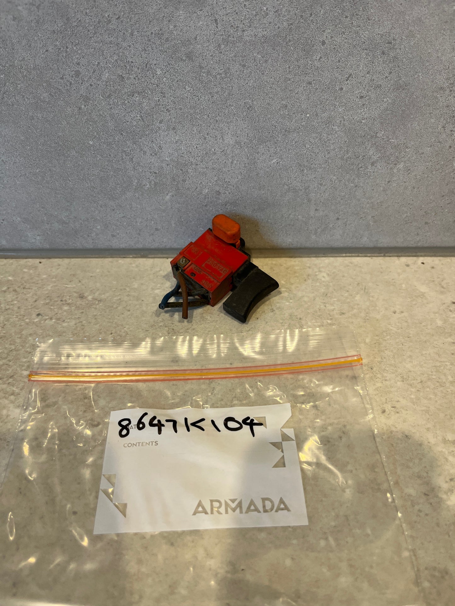 Eaton 8647K104 Power Tool Trigger Switch