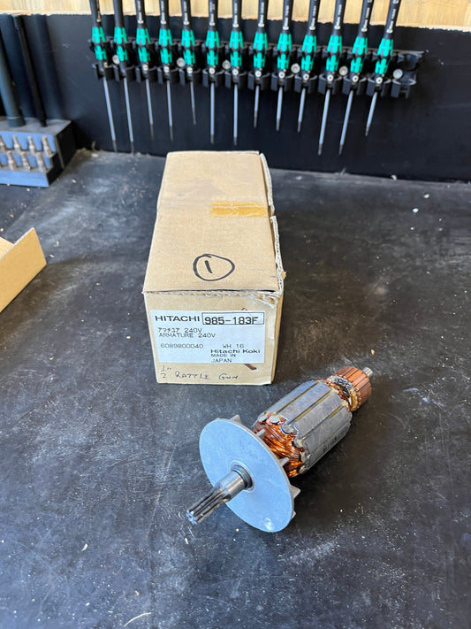 Hitachi 985-183U 985183U New Genuine OEM Armature for WH16 Impact Wrench