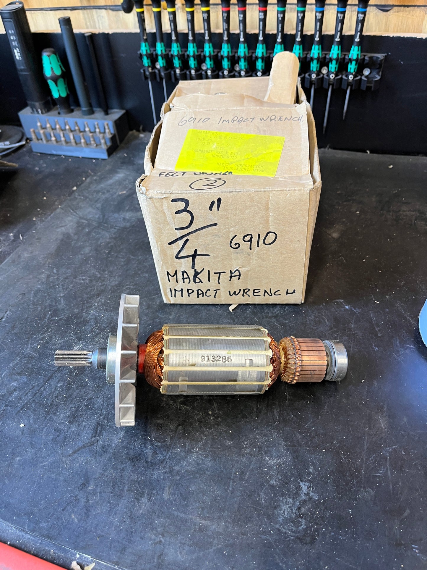 Makita Armature 513286-2 Suits 6910 Impact Wrench