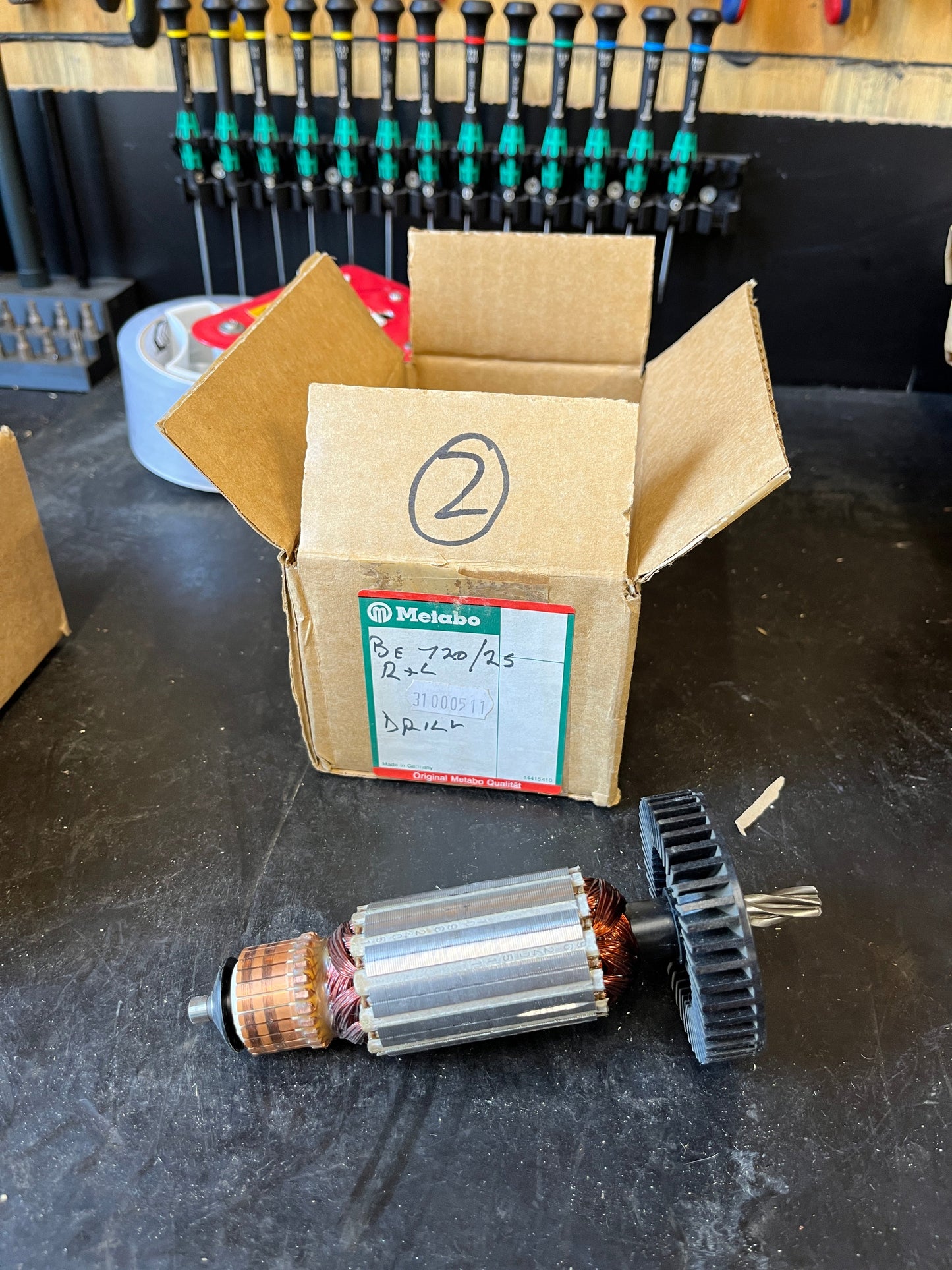 Metabo BE 720/2S R+L Drill Armature 31000511