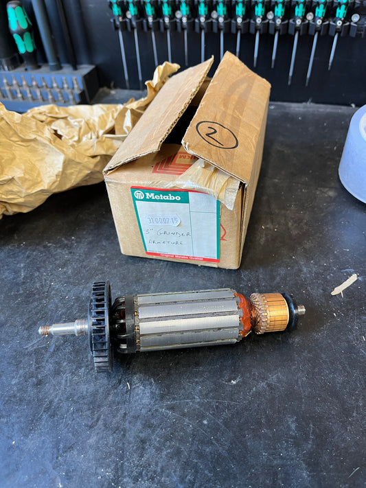 Metabo 5 inch Grinder Armature 31000715