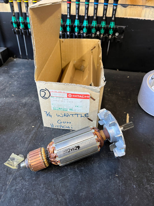 Hitachi WH22 Impact Wrench Armature 240V 985-284F