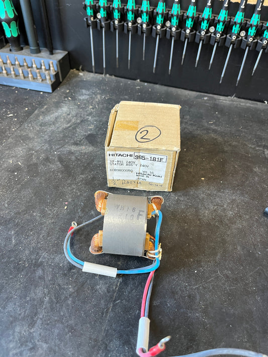 Hitachi Impact Wrench WH16 Stator Field Coil 985-181F