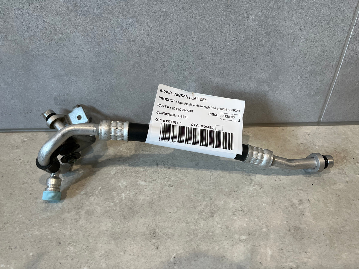NISSAN LEAF ZE1 Pipe Flexible Hose High Part of 92441-3NK0B