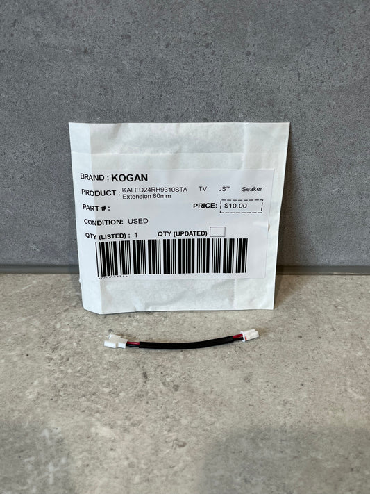KOGAN KALED24RH9310STA TV JST Speaker Extension 80mm