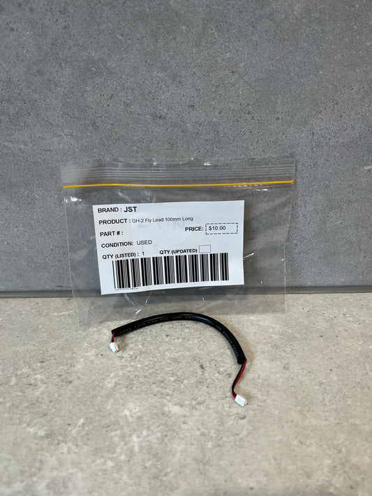 JST GH-2 Fly Lead 100mm Long