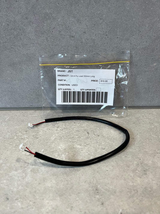 JST GH-4 Fly Lead 350mm Long