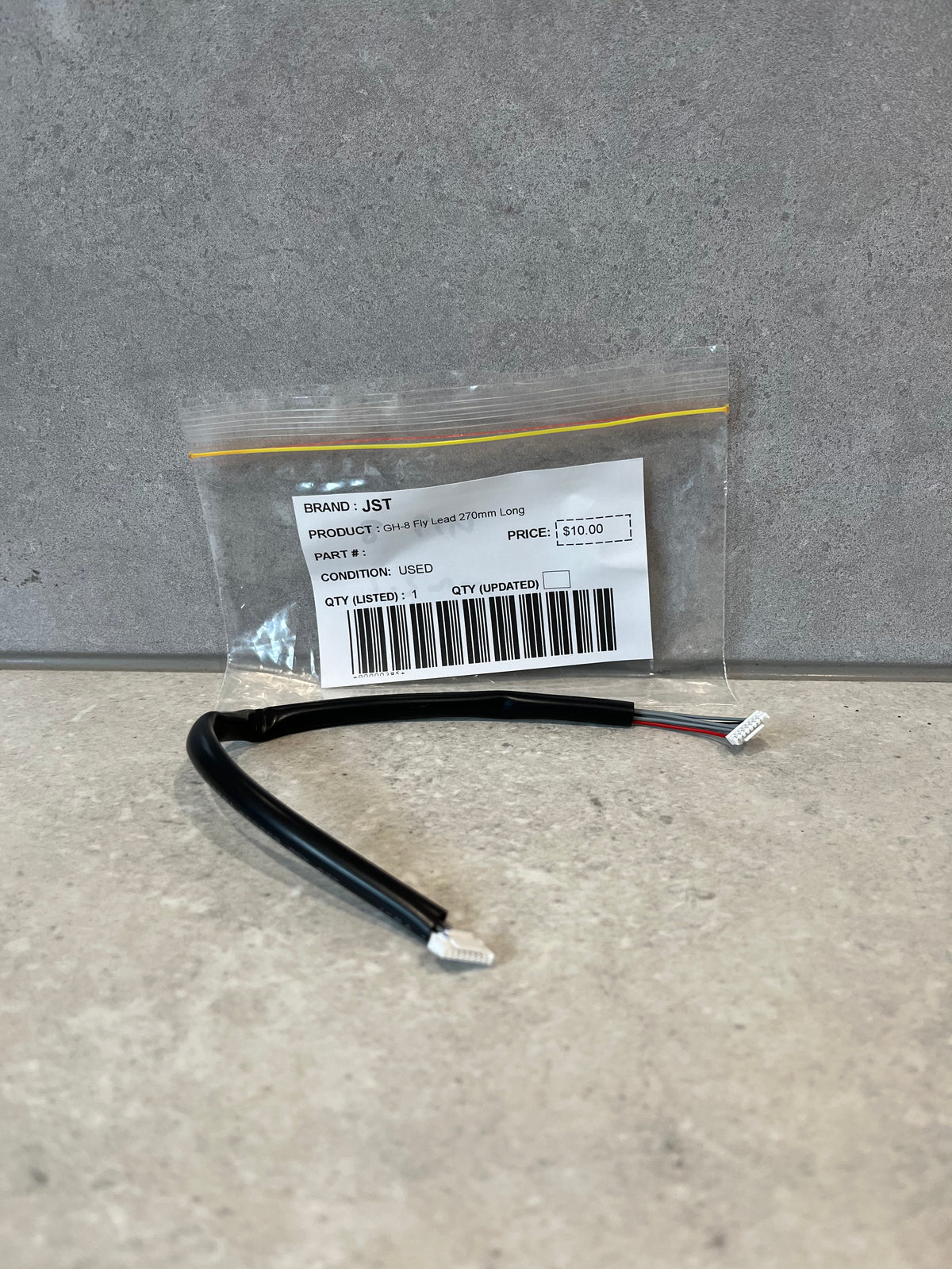 JST GH-8 Fly Lead 270mm Long