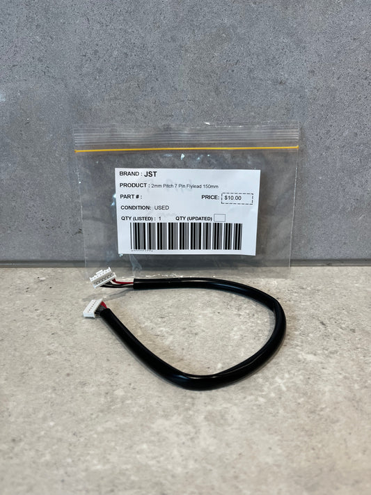 JST 2mm Pitch 7 Pin Flylead 150mm