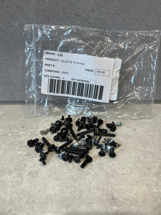 LG 32LV3730 TV Screws