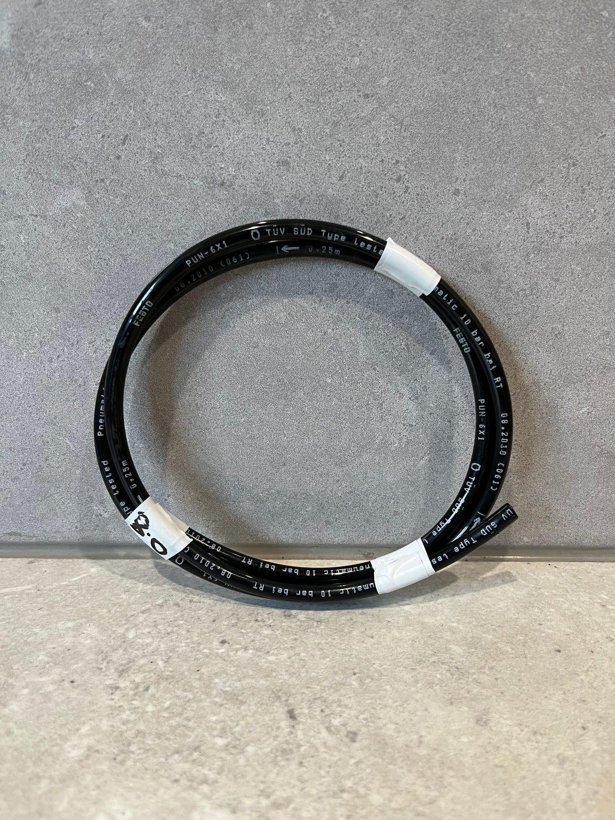 FESTO 6mm OD Air Tube 1mm Wall 0.8M Length