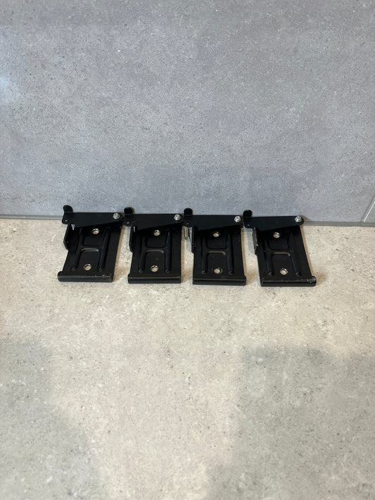 Workbench Castors - Quick release mounting plates only.