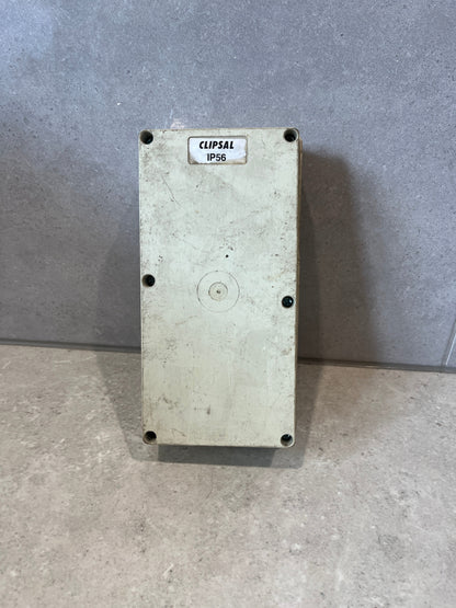Clipsal 56 Series - Junction Box - 2 Gang (101 x 198 x 91mm) 56JB2-GY