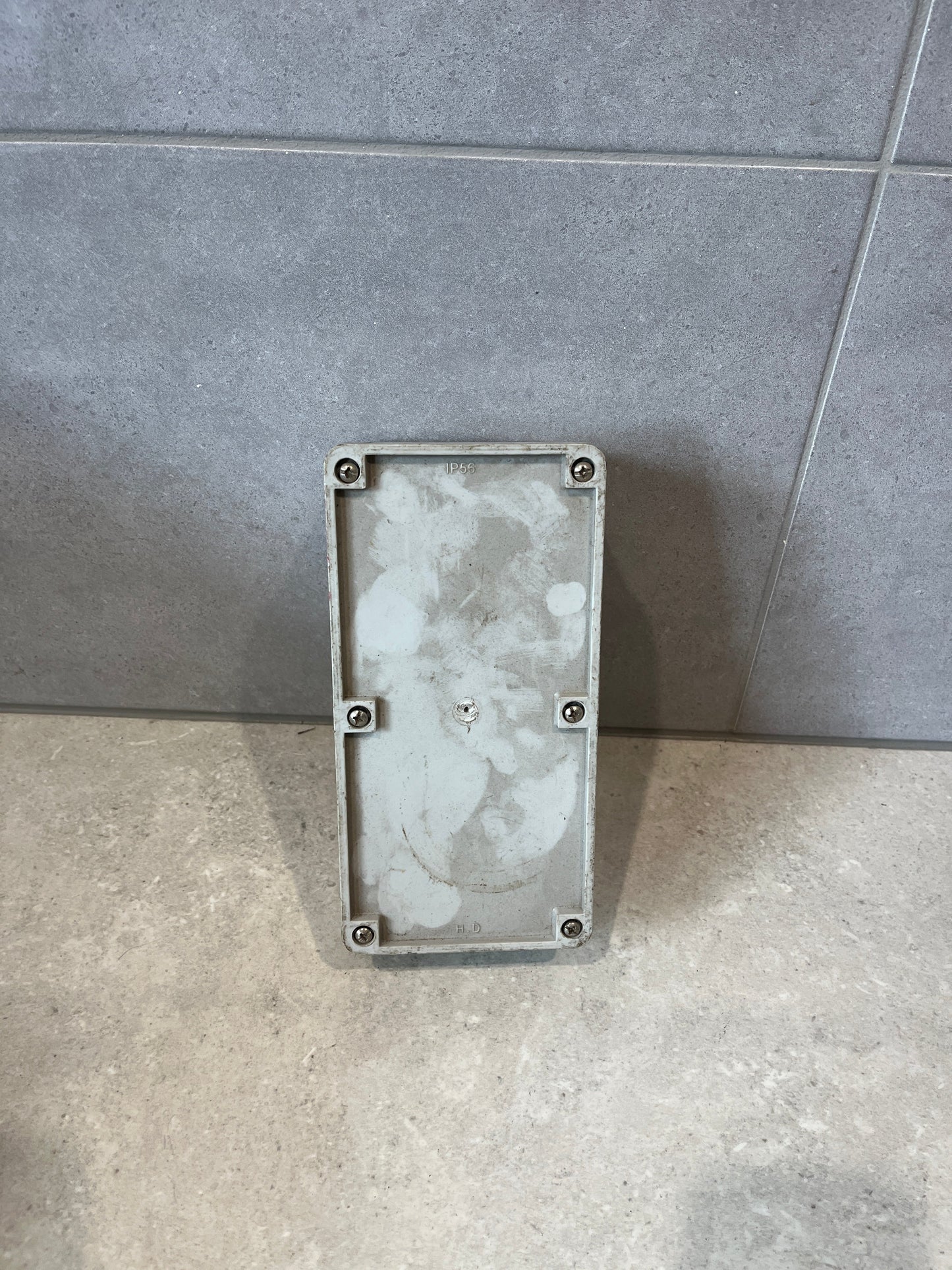 IP56 2 Gang Generic J-BOX Gray