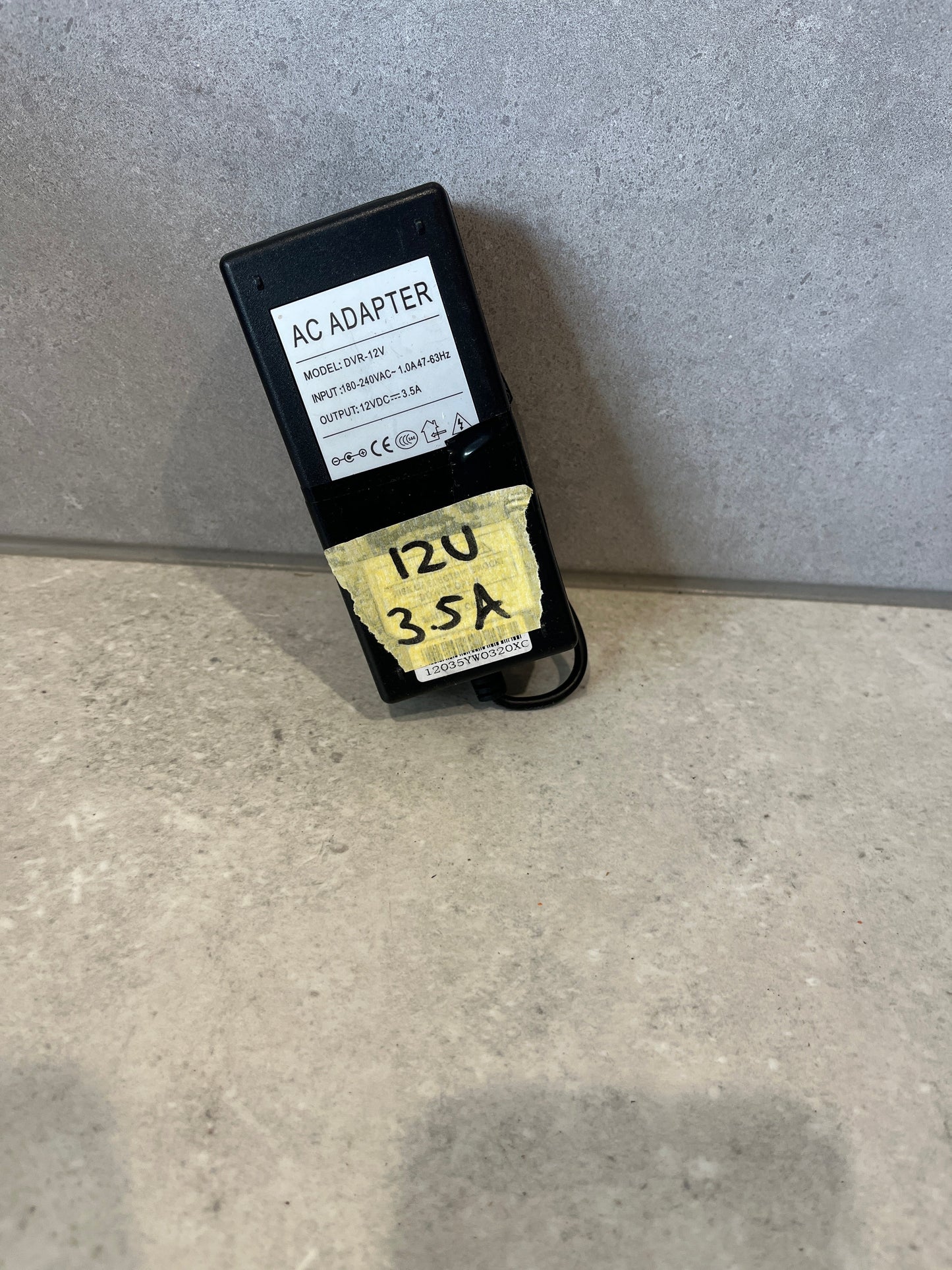 12V 3.5A DC power supply DVR-12V