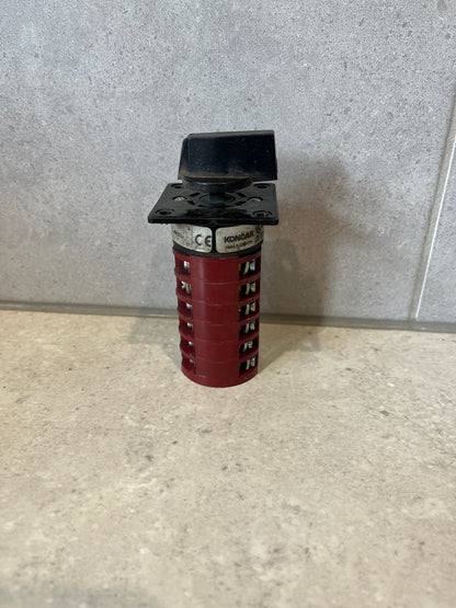 Koncar GN20 Rotary Selector Switch 8407-U 10 position.