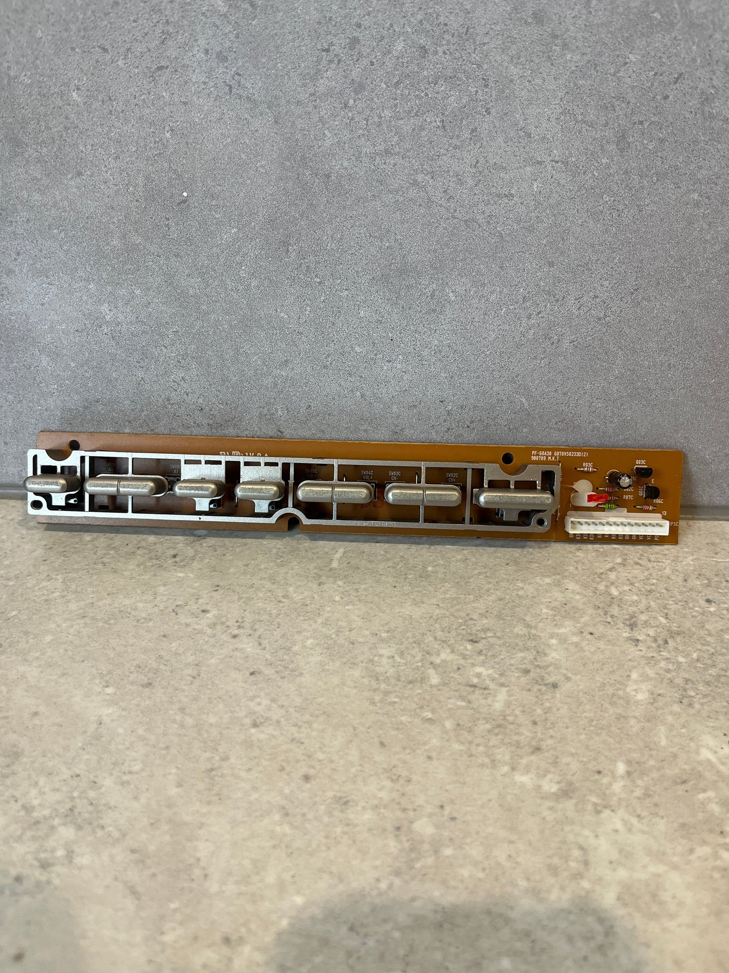 LG PF-60A30 Button Controls 5020V00246A