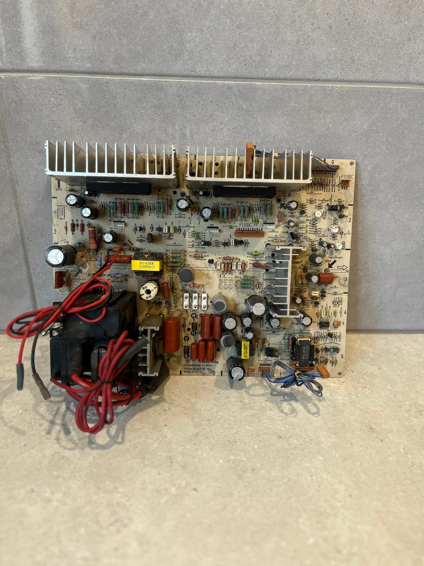 LG PF-60A30 PWB ASSY, DEF 6871VDM043B 6870VD0038A PF43A20