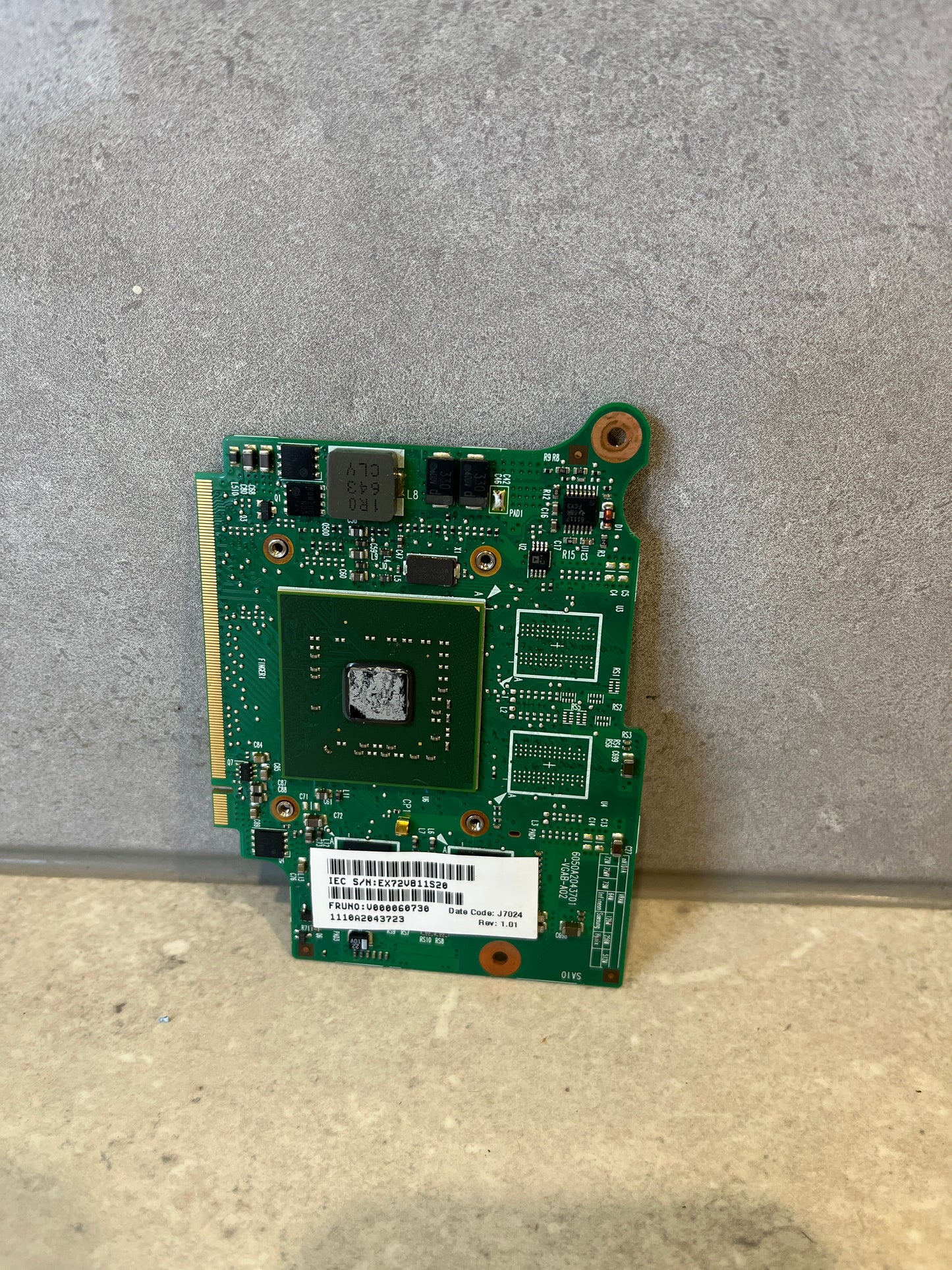 Video Card Nvidia Toshiba Satellite A100 Pro Board Card VGA Geforce 7300 128MB