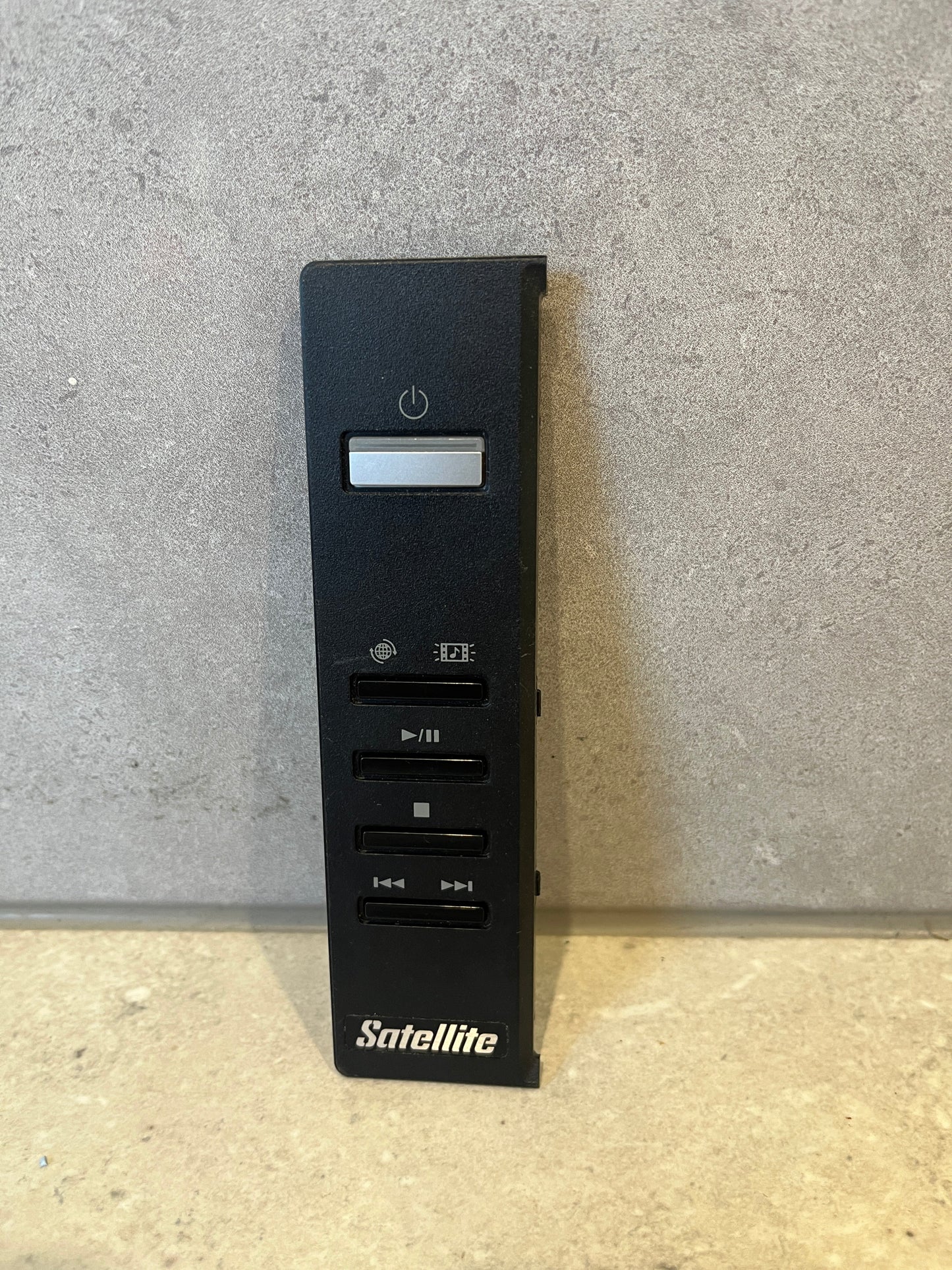 Satellite A100 Media Control and Power Button Panel Toshiba