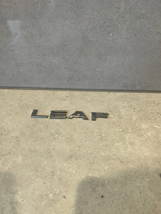 Nissan Leaf Badge