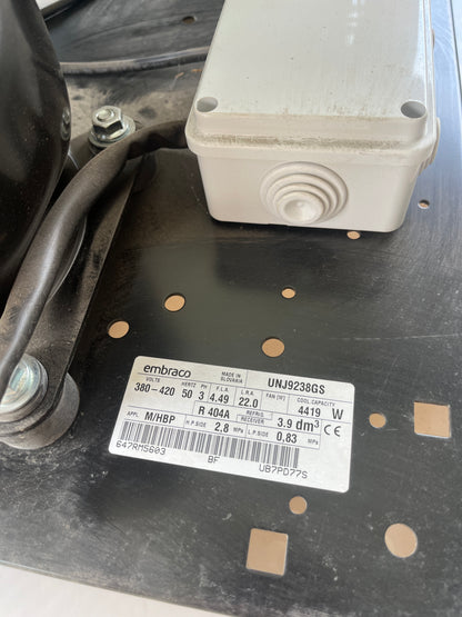 Embraco UNJ9238GS 4.4KW R404A Three Phase Condenser Unit