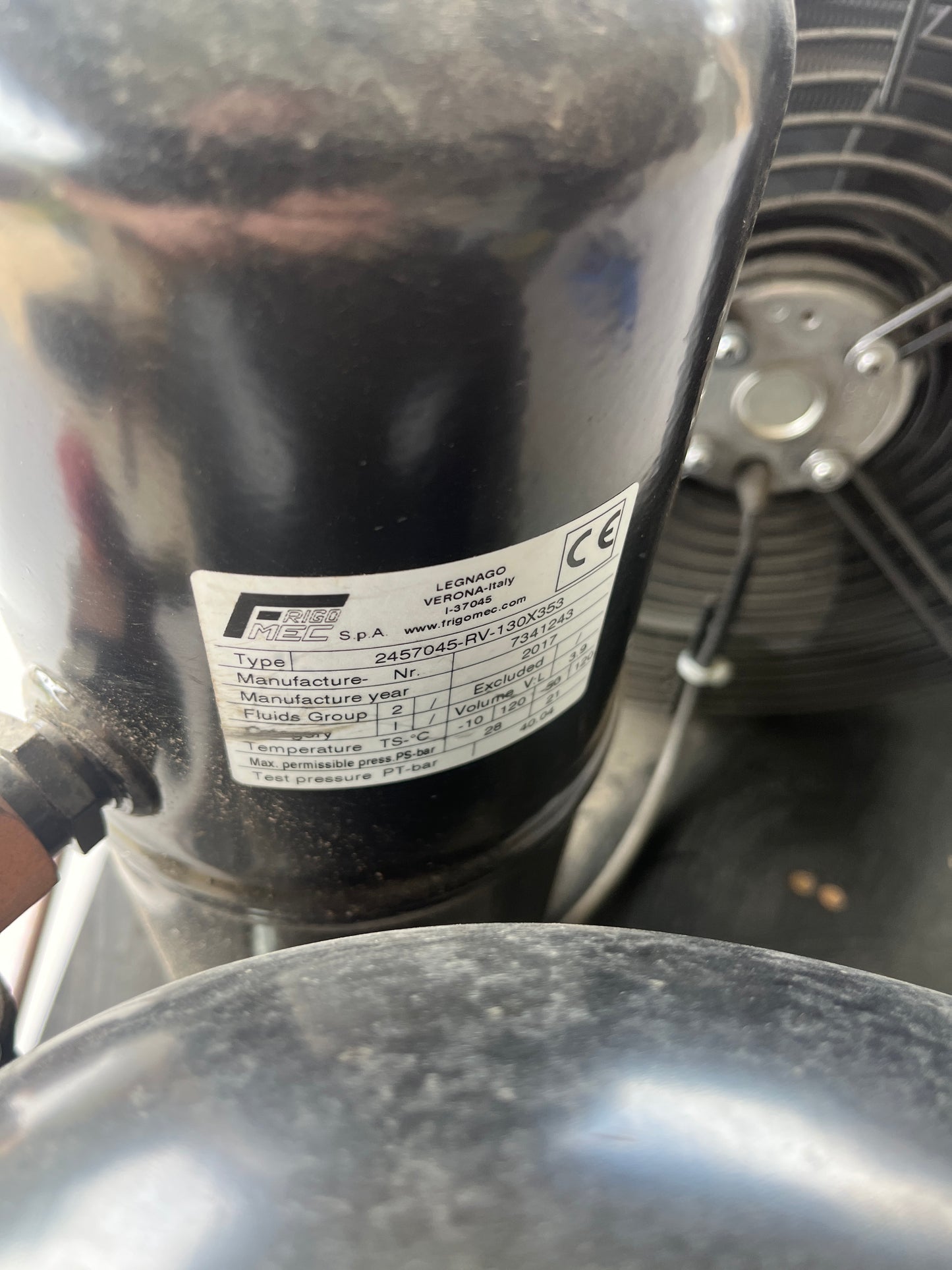 Embraco UNJ9238GS 4.4KW R404A Three Phase Condenser Unit